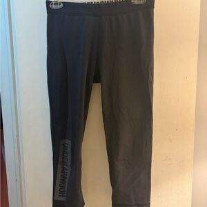 Under Armour Charcoal Capri Leggings